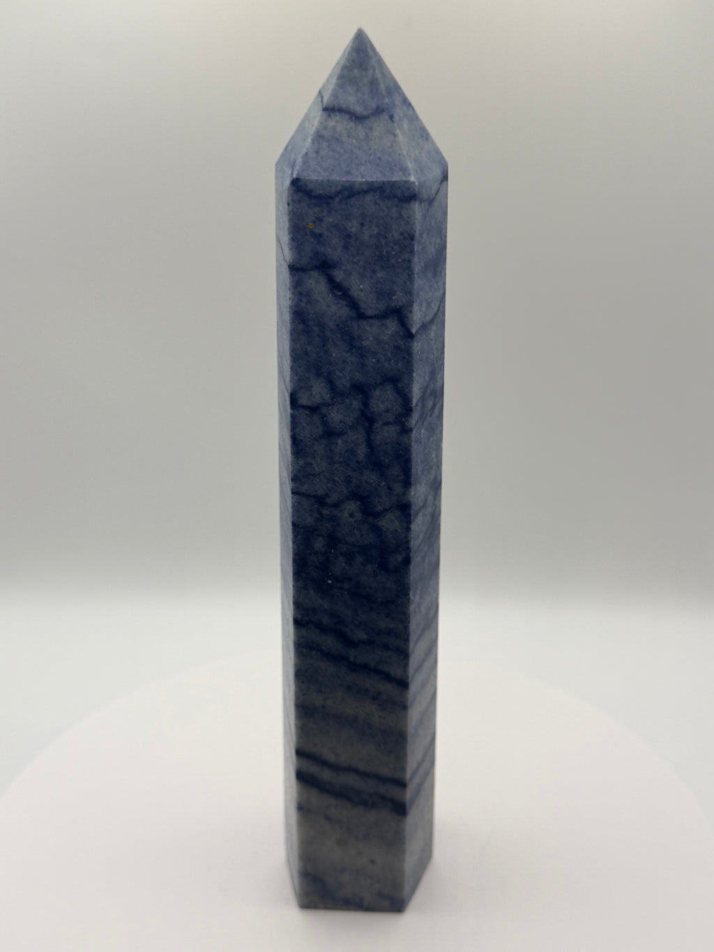 Natural Blue Sodalite Crystal Tower – 449g