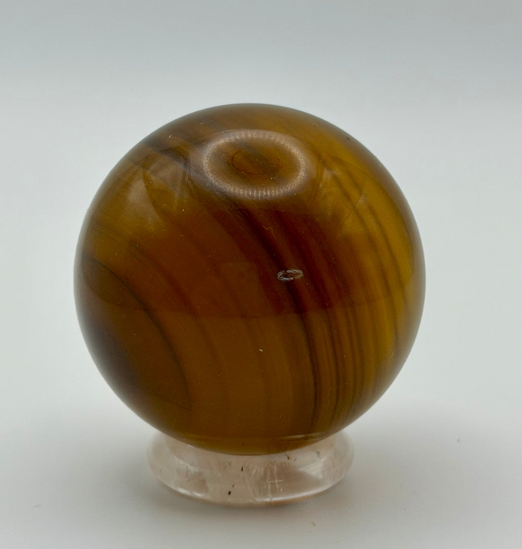 Solar Enchantment | All Natural Yellow Fluorite Sphere