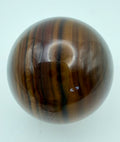 Rare Earth-Toned Fluorite Sphere | Golden Amber, Smoky Brown & Natural Inclusions