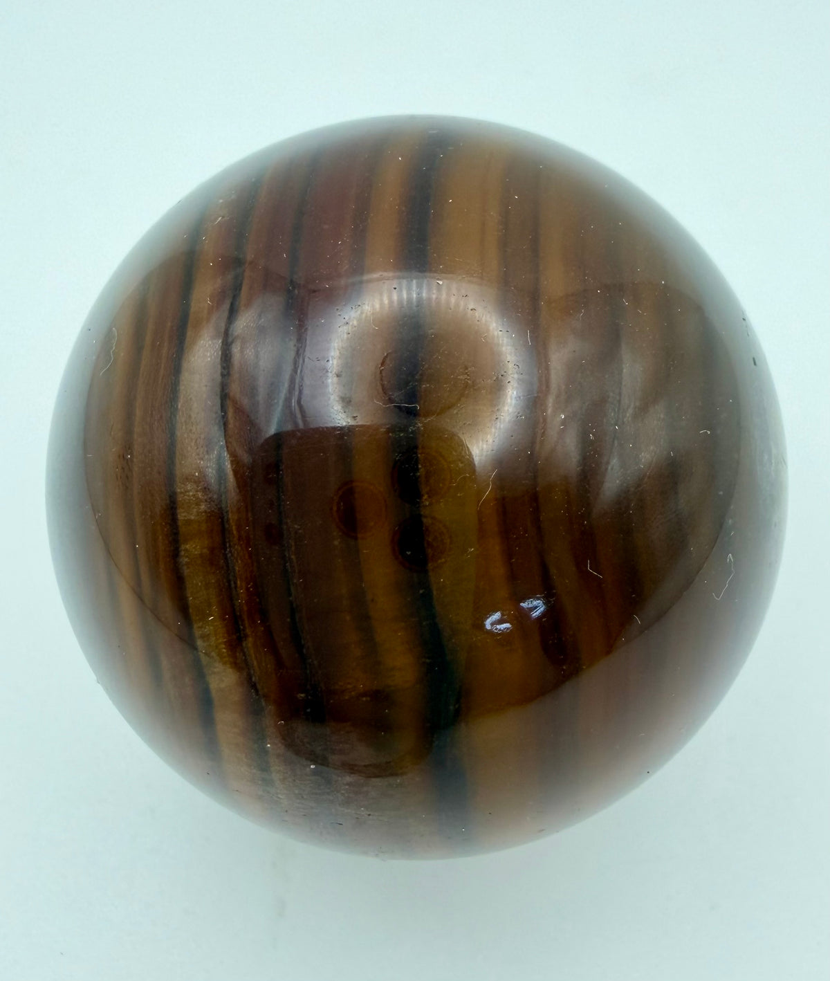Rare Earth-Toned Fluorite Sphere | Golden Amber, Smoky Brown & Natural Inclusions