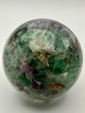 Enchanted Grove | All Natural Green &amp; Purple Fluorite Sphere