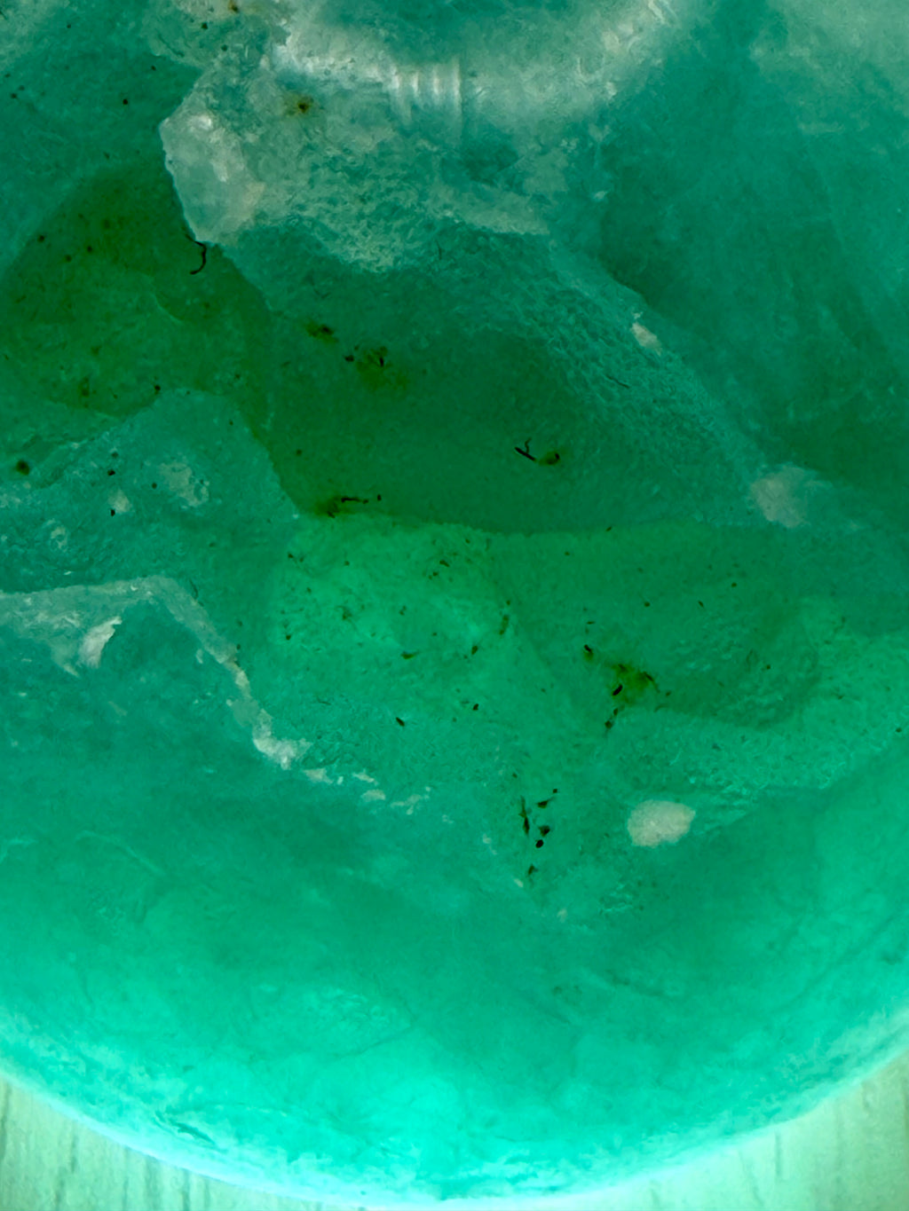 Emerald Mist | All Natural Green Fluorite Sphere