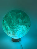 The Emerald Oracle | All Natural Phantom Fluorite Sphere
