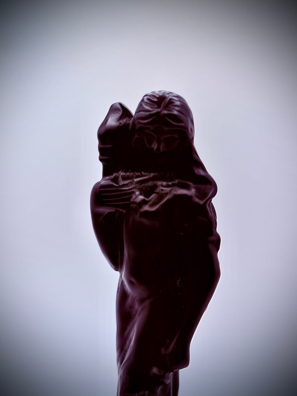 Hecate – Goddess of the Crossroads | Black Obsidian Sculpture