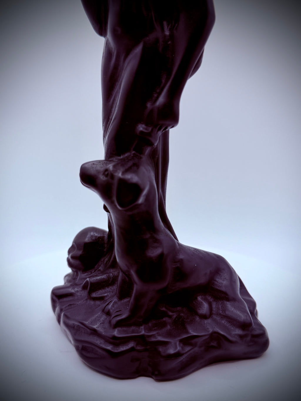 Hecate – Goddess of the Crossroads | Black Obsidian Sculpture