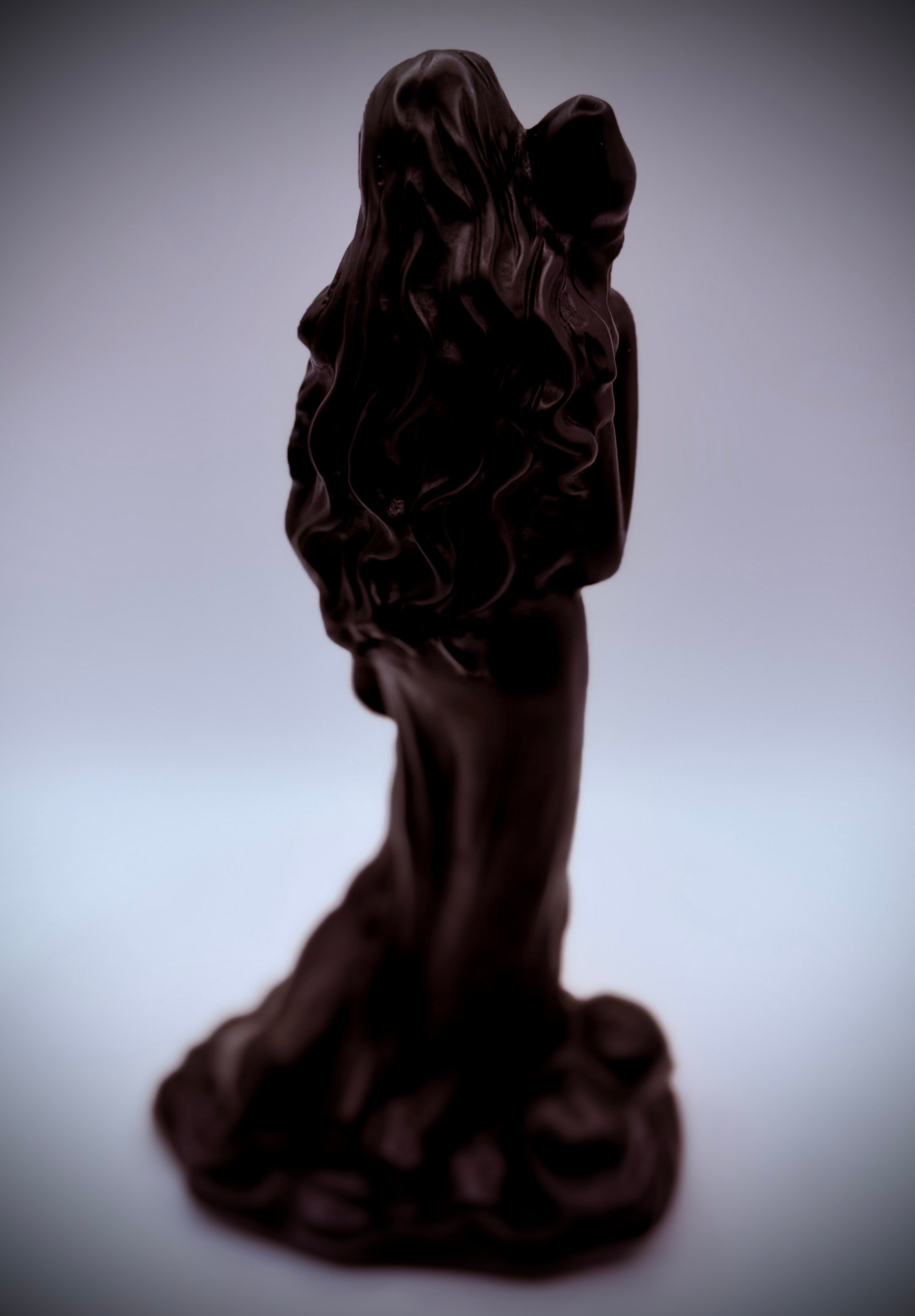Hecate – Goddess of the Crossroads | Black Obsidian Sculpture
