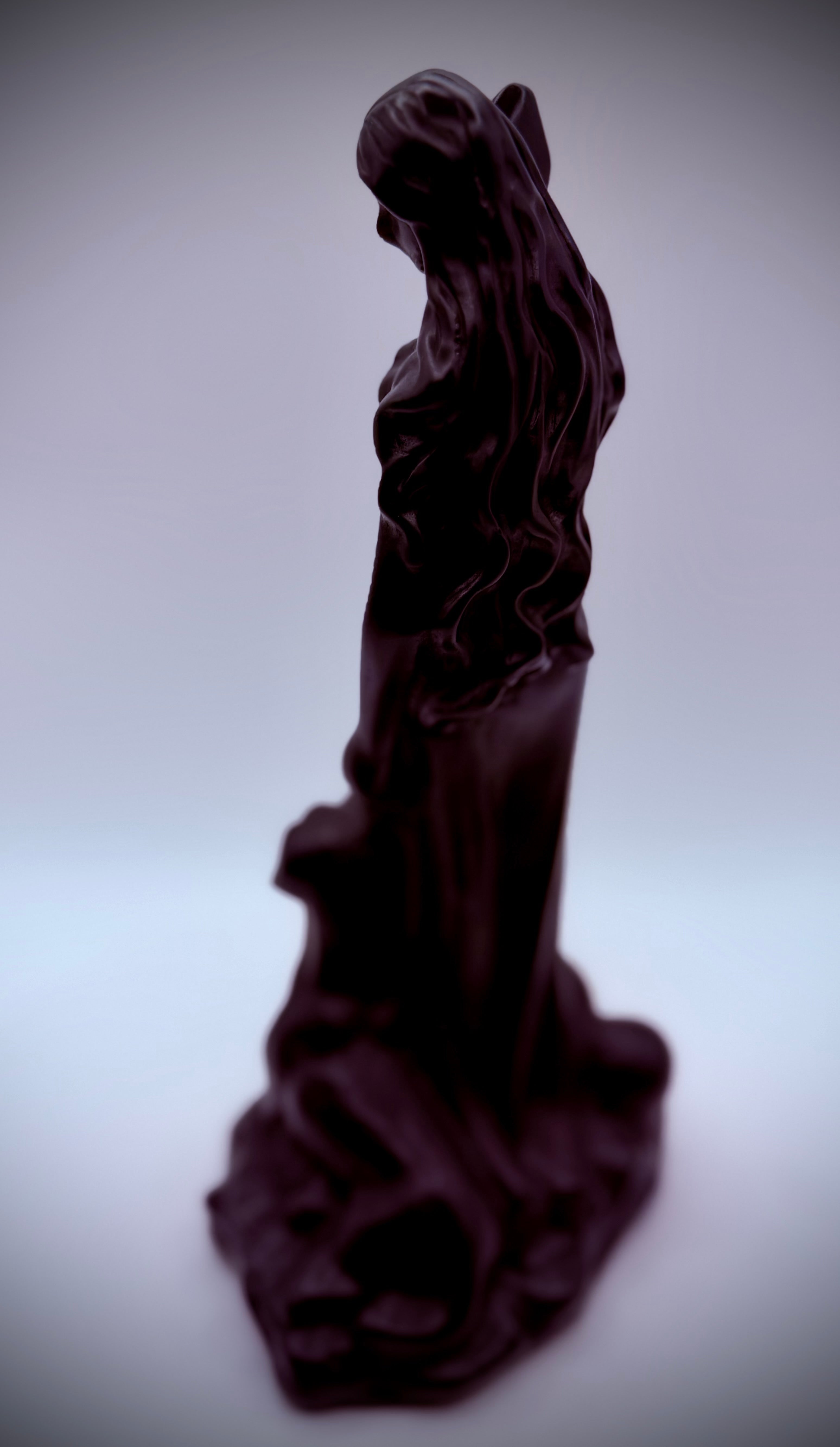 Hecate – Goddess of the Crossroads | Black Obsidian Sculpture