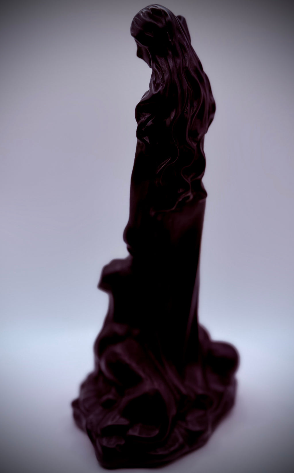 Hecate – Goddess of the Crossroads | Black Obsidian Sculpture