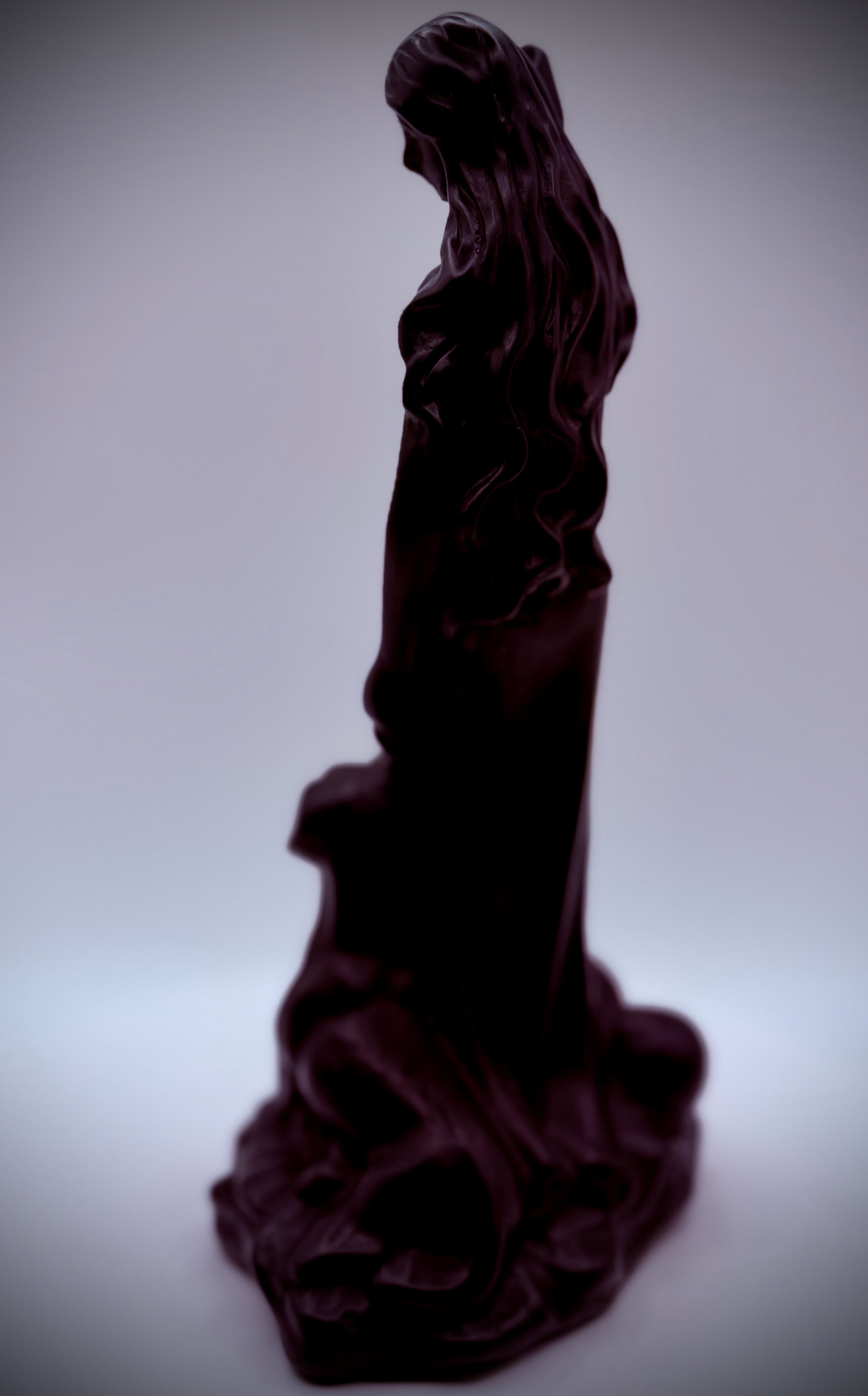 Hecate – Goddess of the Crossroads | Black Obsidian Sculpture